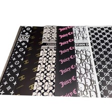 Wrapping Paper Bundle -30 Sheets 6 Designs ,5 Each 22x22 In Floral Modern