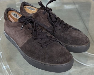 TOD'S Gray Suede Lace-Up Men's Casual Comfort Sneakers 9 Med USA