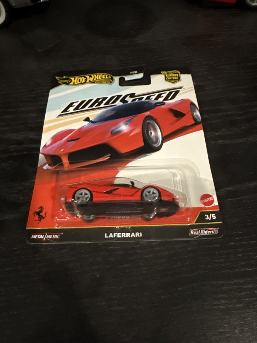 Hot Wheels Premium Car Culture Euro Speed 3/5 Ferrari LaFerrari