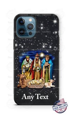 Christmas Birth of Jesus 3 Wise Men Phone Case for iPhone 16 Samsung S25 Google