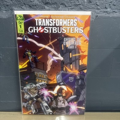 IDW Comic Transformers Ghostbusters Ghosts of Cybertron Part 1 Cover A