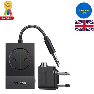 Bluetooth Transmitter für Flugzeug Bluetooth 5.4 Adapter Dual Dedicated Pairing