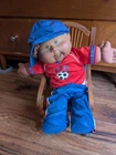 Cabbage Patch Kids Play Along Doll CPK 2004 Baseball Player AA