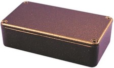 1pc HAMMOND '1590FBK Metal Enclosure, Shielded, Diecast, IP54, Multipurpose