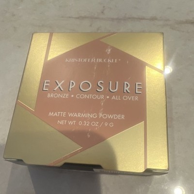 KRISTOFER BUCKLE Exposure Matte Bronzer Pressed Powder Light 0.32 oz / 9g