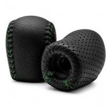 Premium Weighted 350g Leather Shift Knob - Universal Fit for Manual 4-6 Green