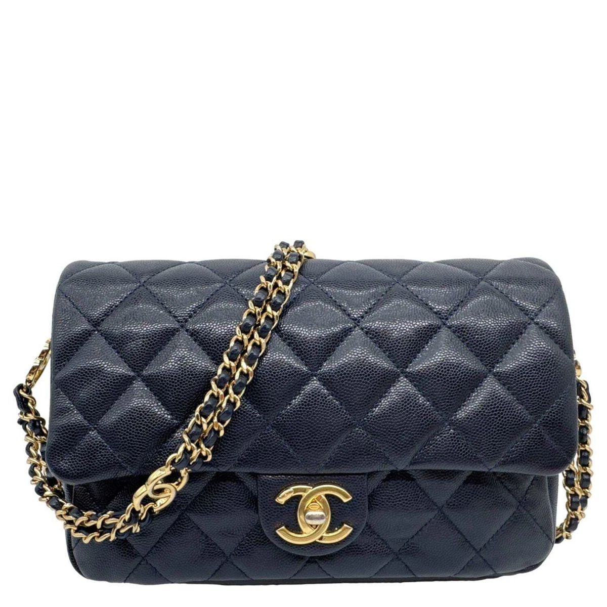 CHANEL ボディバッグ ネイビー CHANEL Crossbody Blue Bags & Handbags for Women for sale | eBay