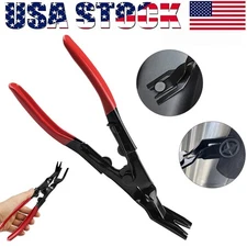 Car Plier Trim Clip Removal Headlight Repair Door Panel Retainer Remover Tool US