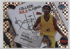 2024-25 Bowman U Chrome College Rule Playbook X-Fractor Dame Sarr #CRP-18 1gx0