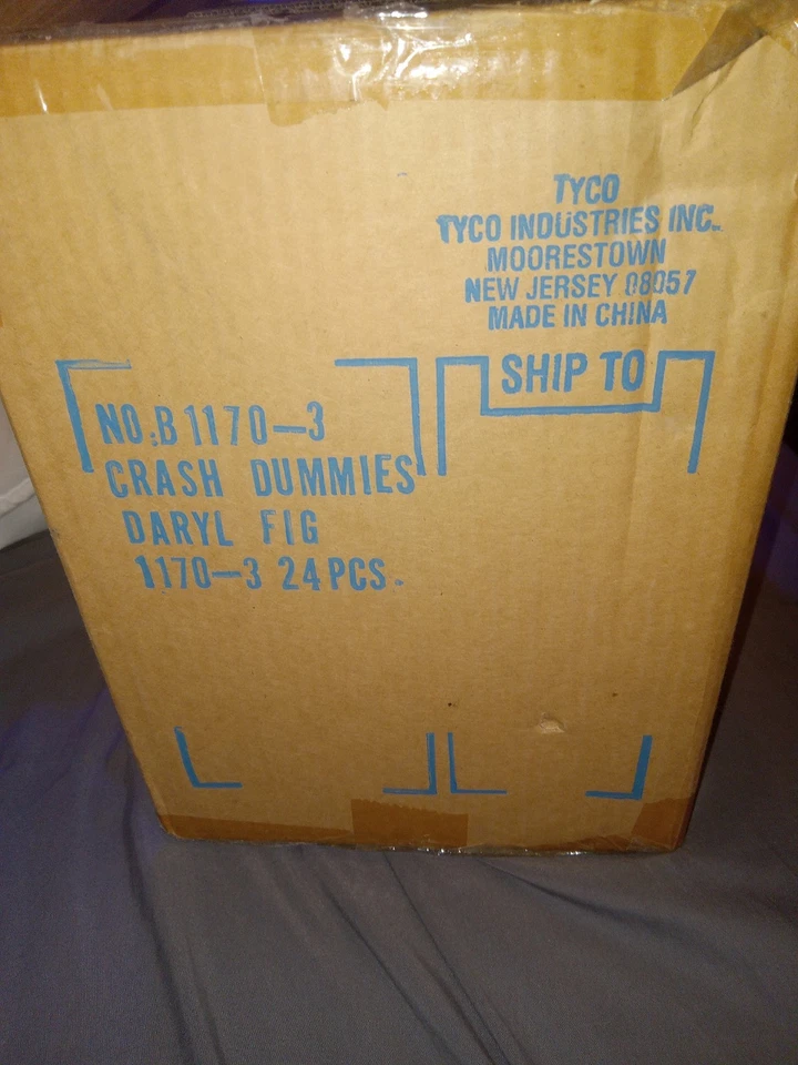 TYCO CRASH DUMMIES 1991 Nº1170-3 FIGURAS DARYL ESTUCHE DE 24 MUY RARO Foto 4 de 4