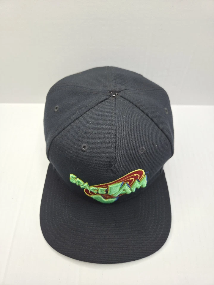 Gorra Air Jordan Space Jam Jumpman Hombres OS Snapback Bordada Retro Usada en Excelente Condición Foto 2 de 4