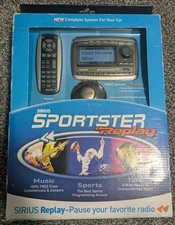  SIRIUS Sportster REPLAY SP-TK2  Satellite Radio Car and Home (Open Box)