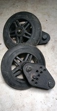 Jazzy Jet 3 Ultra Anti Tip Wheels  Brackets For Power Wheelchairs