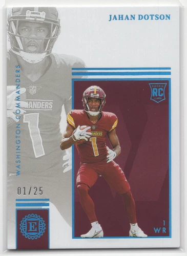2022 Panini Encased Jahan Dotson #109