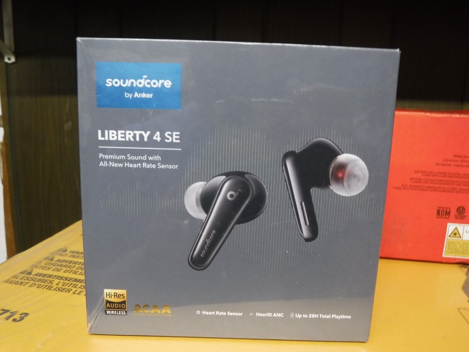 soundcore Liberty 4 In Ear Wireless Headphones - Midnight Black