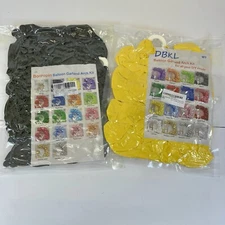 2 Balloon Garland Arch Kit 100 Piece Kit 1 Yellow & 1 Black.Gradulation/Birthday