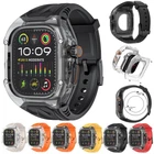 Case+Silicone Bands Strap For Apple Watch Series 10 9 8 7 6 5 4/iWatch Ultra 1/2