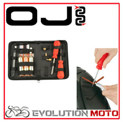 KIT GONFIA E RIPARA GOMME PER AUTO MOTO SCOOTER