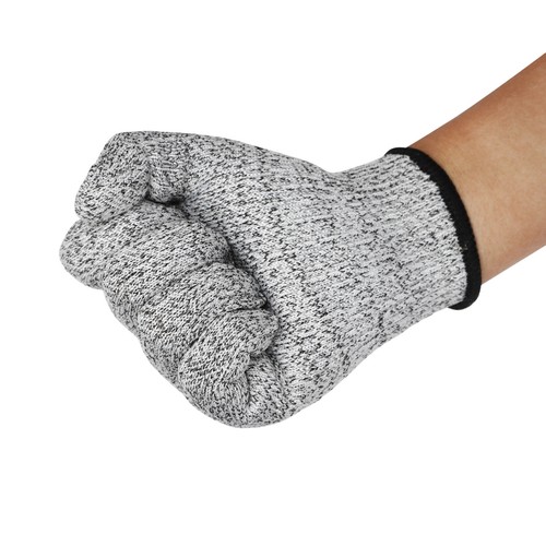 2 Pairs Safety Cut Proof Stab Resistant Stainless Steel Wire Mesh Butcher Gloves - Bild 10 von 16