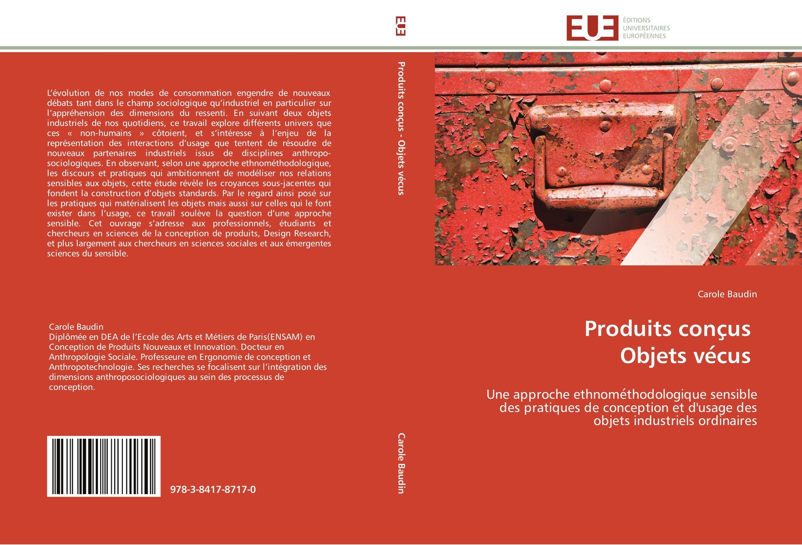 Thumbnail - Carole Baudin | Produits Conc¿us Objets Ve¿cus | Taschenbuch |