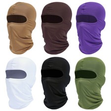 1/2/3 PCS Balaclava Full Face Mask UV Protection Tactical Ski Mask for Men Women