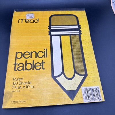 vintage mead notebook