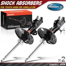 2x Shock Absorbers Front for Toyota Auris E15 Corolla E18 4852002380 4852009K20
