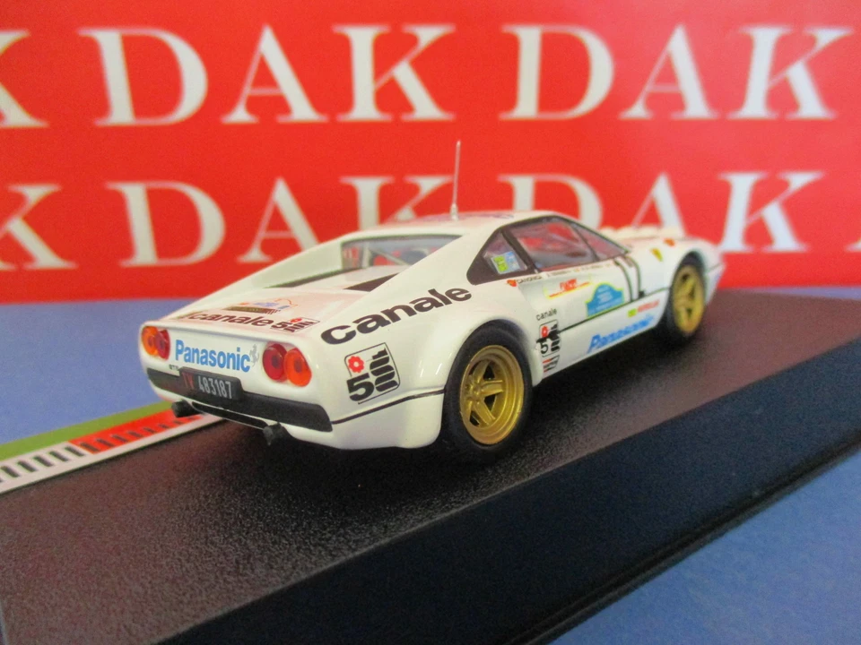Die cast 1/43 Modellino Auto Ferrari 308 GTB Targa Florio 1982 A. Tognana - Immagine 3 di 4