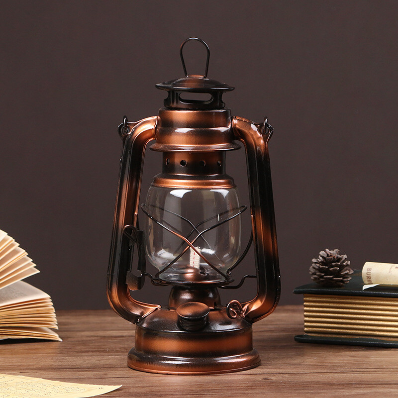 FIREHAND FEUERHAND HURRICANE GALVANIZED #276 STORM BRONZE LANTERN