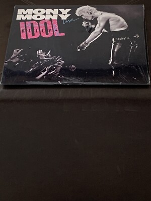 BILLY IDOL - MONY MONY LIVE 1987 US 12” Vinyl/EP STERLING PRESS NM