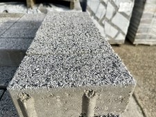 Silver Grey Fleck  Granite Topped Edging 200x100x80 Only £5 Per Linear Meter !!