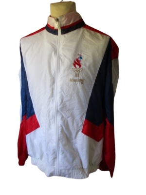 Veste De Survêtement Team USA Jeux Olympiques Atlanta 1996 - Marque Starter - Taille XL - Occasion Parfait état