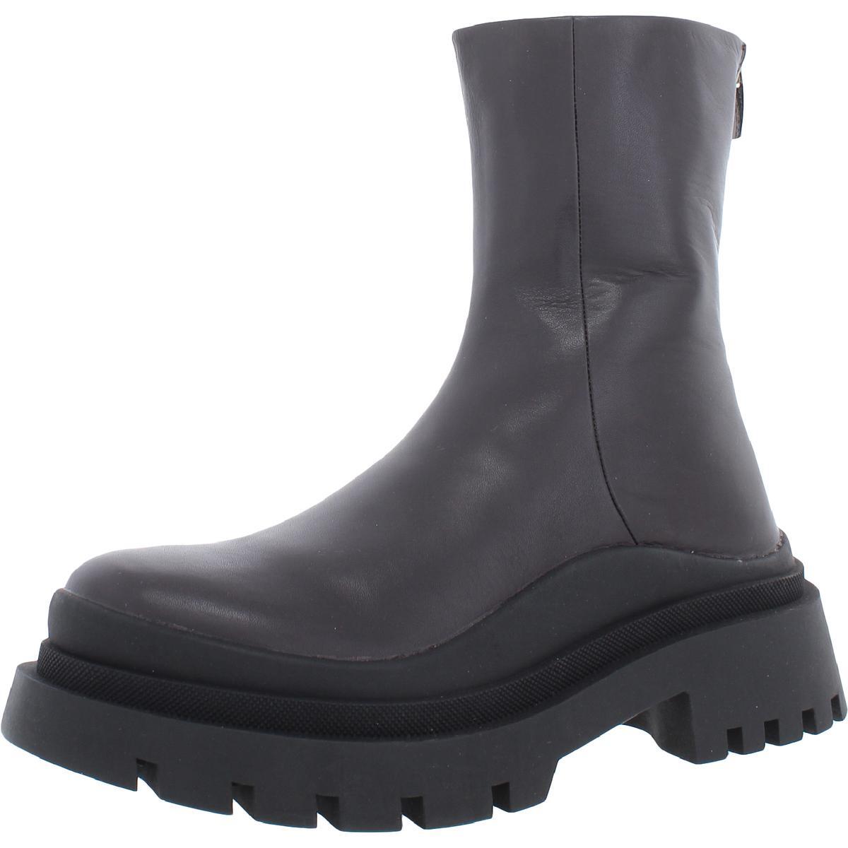 Steve Madden/ женские коричневые ботильоны на массивном каблуке, размер 6, средний (B, M), BHFO 1536