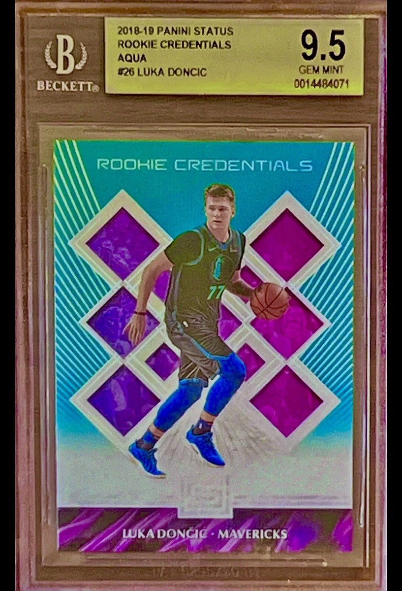 luka doncic status aqua rc nbaカード（Luka Doncic 18/19