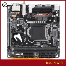 FOR GIGABYTE B360N WIFI DDR4 LGA 1151 HDMI Mini-ITX Motherboard Test OK