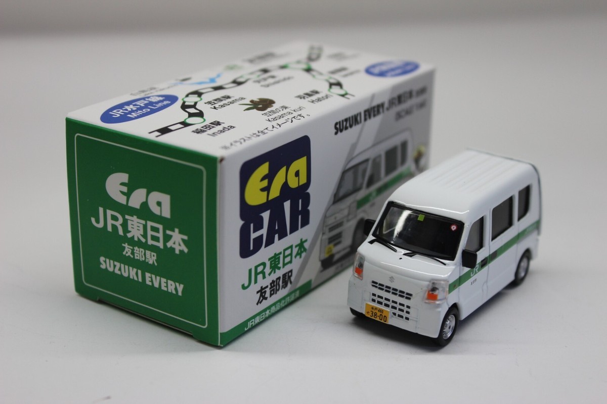 EraCAR Japan Exclusive] 1/64 JR East original SUZUKI EVERY Tomobe