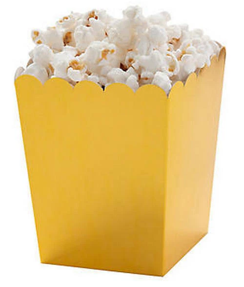 Box cheap of popcorn
