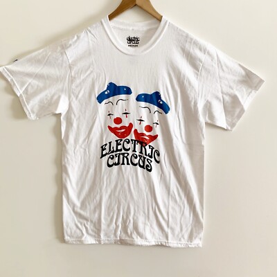 Electric Circus One Big Joke White Tee Medium