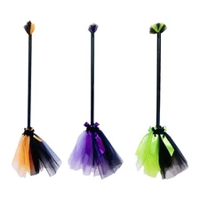 Halloween Broomsticks Haunted House Decoration Home Decor Length 82cm Layout