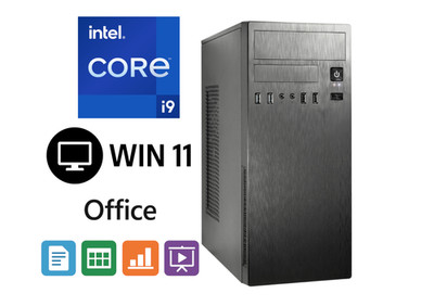Office Business PC intel i9 12900k 12x 5,2 Ghz - 1TB SSD 32GB DDR4 Windows 11