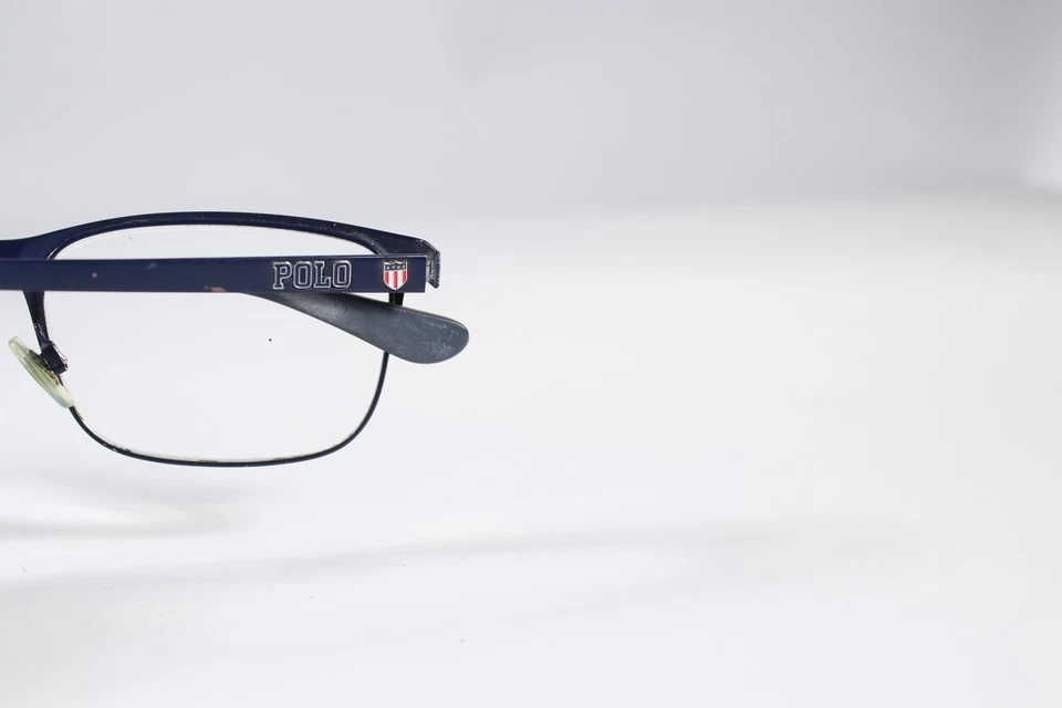 Ralph Lauren Eyeglasses PH 1189 Mens Navy 9364 Full Rim Metal Glasses Frames - Image 4 of 4