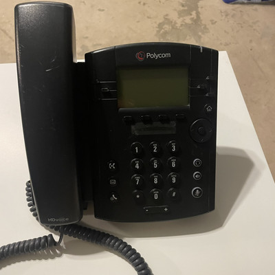 RingCentral Polycom 2201-46161-001 Gigabit Desk Phone VVX310 Working