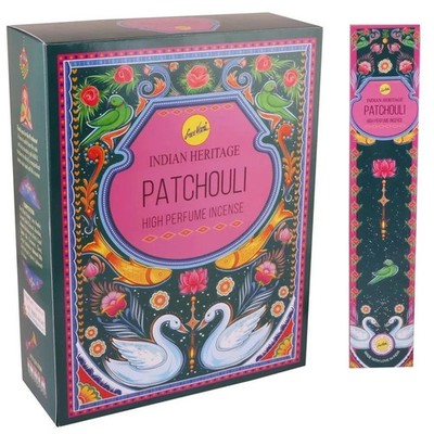 SreeVani Incense Sticks Patchouli Fragrance High Perfume Agarbatti 15gx12 Pack