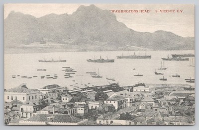 Washingtons Head Harbour Sao Vicente Kapverde 1910er Jahre