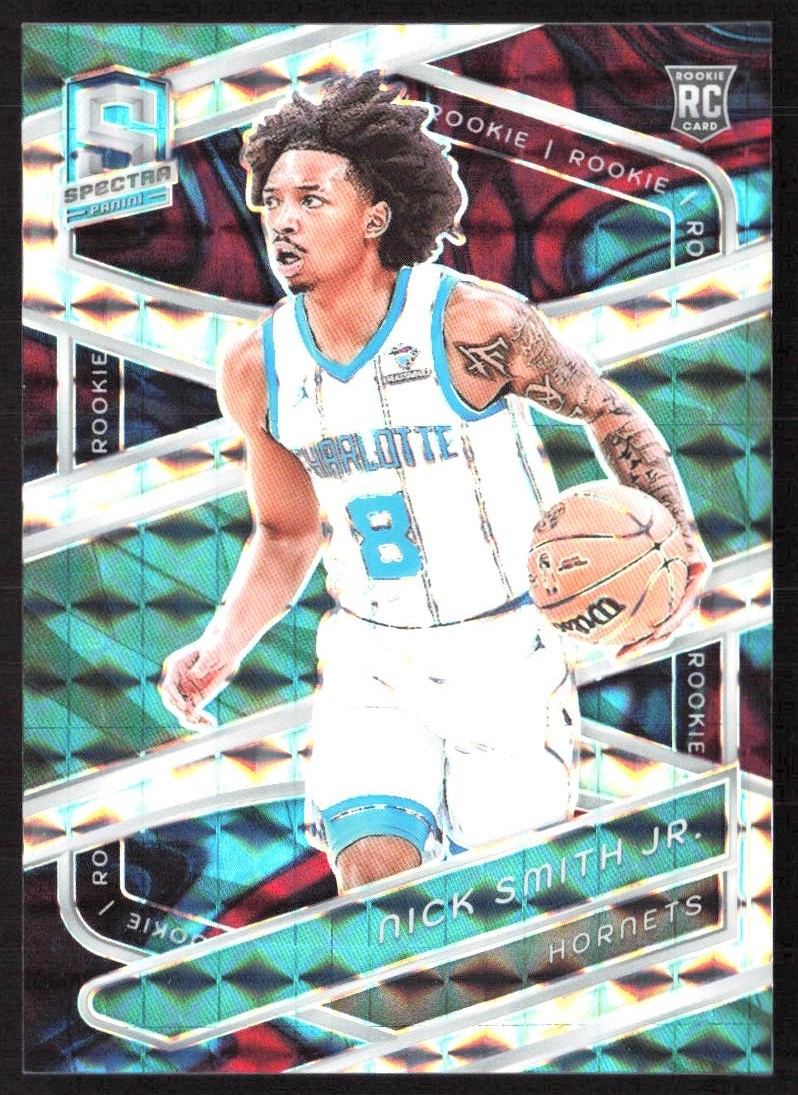 723G 2023-24 Panini Spectra #141 Nick Smith Jr. Interstellar #/99