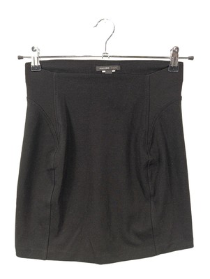 MANGO CASUAL High Waist Rock Damen Rock Gr. DE 36 schwarz Casual-Look