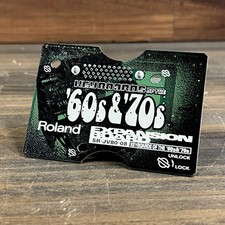 Roland SR-JV80-08 Keyboards of the 60s  70s Expansion Board Tested Working