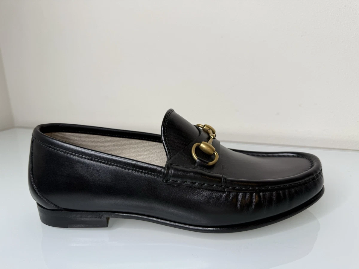 Gucci M Loafer Leather Upper Casual Shoes for Men for sale 