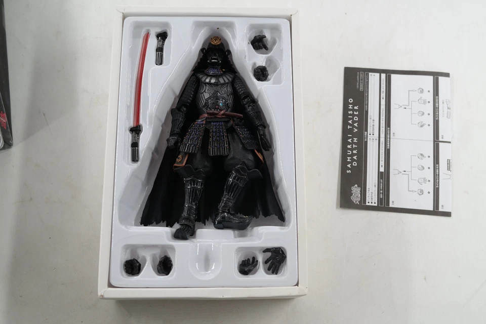 Realización de película Bandai Star Wars Samurai Taisho Darth Vader Foto 3 de 4