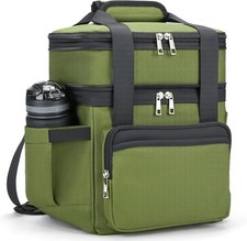 Insulated Lunch Bag  Lunch Box for Men - Double De Reble